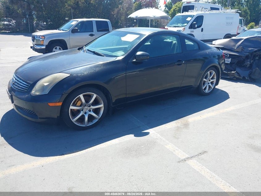 2003 Infiniti G VIN JNKCV54E93M219567 IAAI salvage auction — NORMAL WEAR, Clear - Dealer Only (California), sold $925 on 2026-07-13 (photo 2)