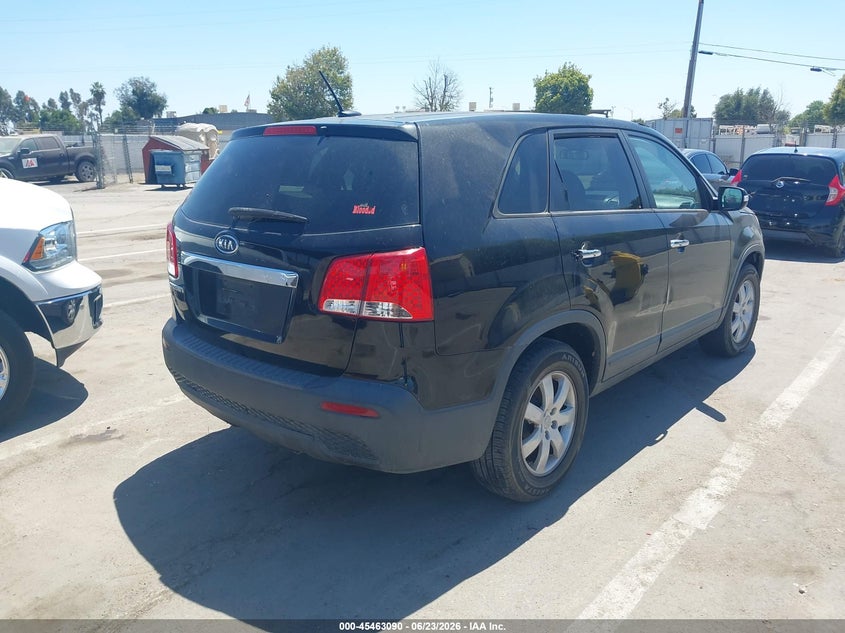 2012 Kia Sorento VIN 5XYKT4A15CG214088 IAAI salvage auction — NORMAL WEAR, Clear - Dealer Only (California), sold $1,000 on 2026-07-14 (photo 3)
