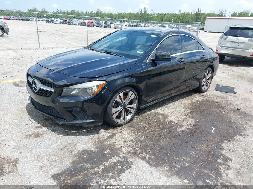 2015 Mercedes-benz Cla-klasse VIN WDDSJ4EB2FN221043 IAAI salvage auction — NORMAL WEAR, Clear (Florida), sold $950 on 2026-07-13 (photo 2)