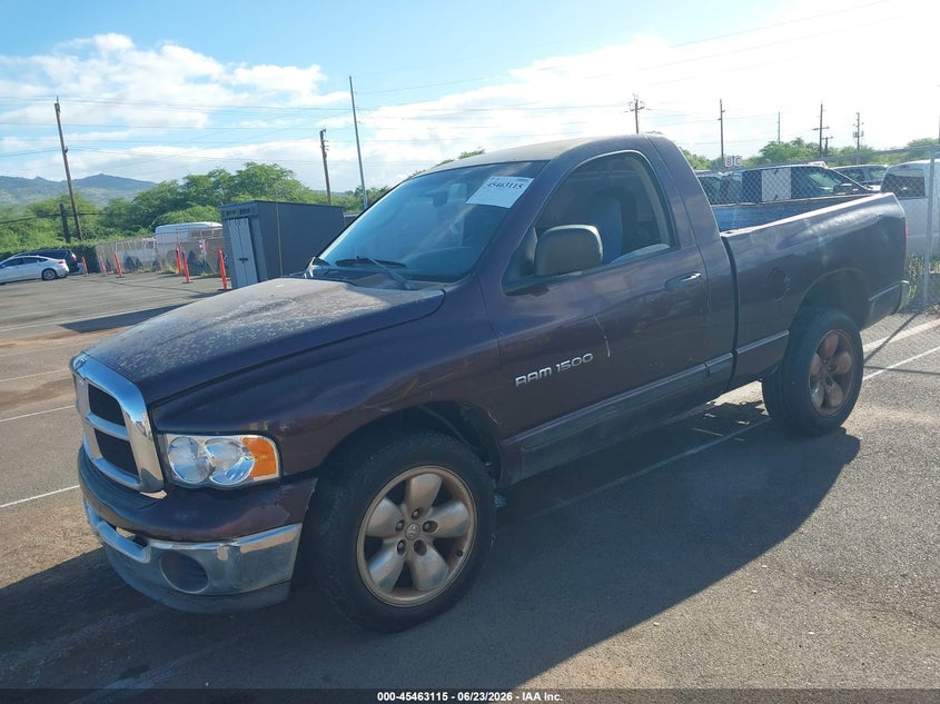 2005 Dodge Ram 1500 VIN 1D7HA16K05J548442 IAAI salvage auction — NORMAL WEAR, Salvage Title (Hawaii), sold $100 on 2026-08-04 (photo 2)