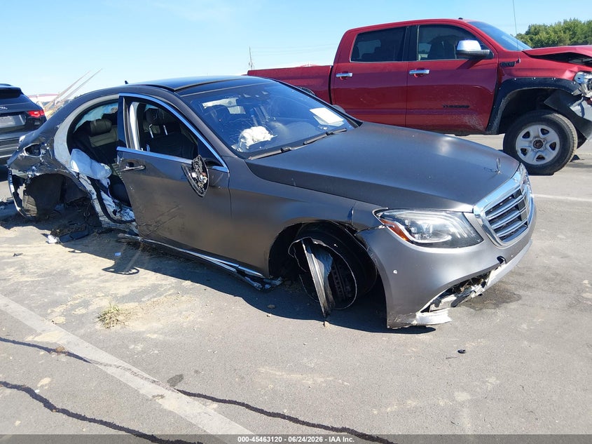 2019 Mercedes-benz S-klasse VIN WDDUG8DB4KA424596 IAAI salvage auction — RIGHT SIDE, Salvage Title, sold $5,900 on 2026-08-05 (photo 1)