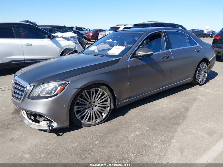 2019 Mercedes-benz S-klasse VIN WDDUG8DB4KA424596 IAAI salvage auction — RIGHT SIDE, Salvage Title, sold $5,900 on 2026-08-05 (photo 2)