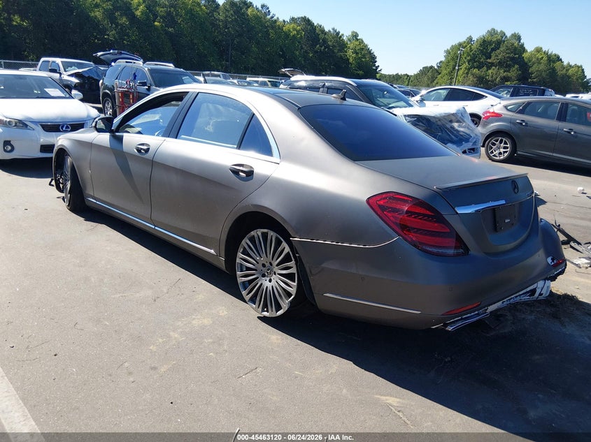 2019 Mercedes-benz S-klasse VIN WDDUG8DB4KA424596 IAAI salvage auction — RIGHT SIDE, Salvage Title, sold $5,900 on 2026-08-05 (photo 3)