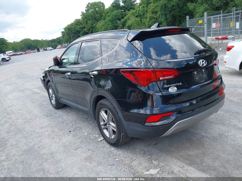2017 Hyundai Santa fe VIN 5NMZUDLB1HH050448 IAAI salvage auction — FRONT END, Salvage Title, sold $2,850 on 2026-07-26 (photo 3)