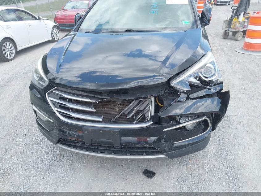 2017 Hyundai Santa fe VIN 5NMZUDLB1HH050448 IAAI salvage auction — FRONT END, Salvage Title, sold $2,850 on 2026-07-26 (photo 6)