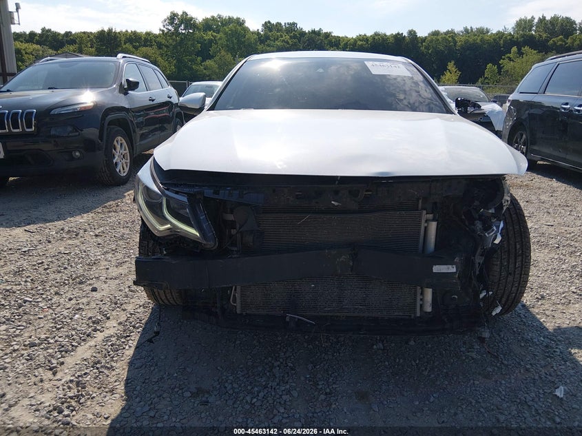 2020 Kia Optima VIN 5XXGT4L33LG427257 IAAI salvage auction — FRONT & REAR, Salvage Title, sold $750 on 2026-07-29 (photo 6)