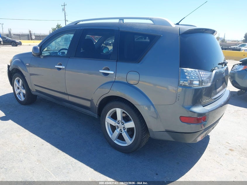 2007 Mitsubishi Outlander VIN JA4MT41X07U013579 IAAI salvage auction — FRONT END, Salvage (California), sold $300 on 2026-07-10 (photo 3)