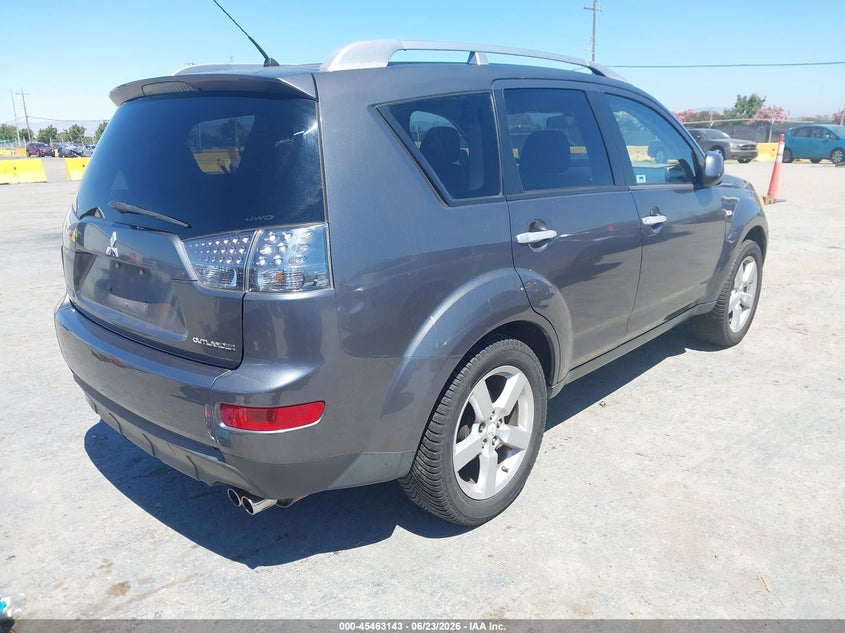 2007 Mitsubishi Outlander VIN JA4MT41X07U013579 IAAI salvage auction — FRONT END, Salvage (California), sold $300 on 2026-07-10 (photo 4)