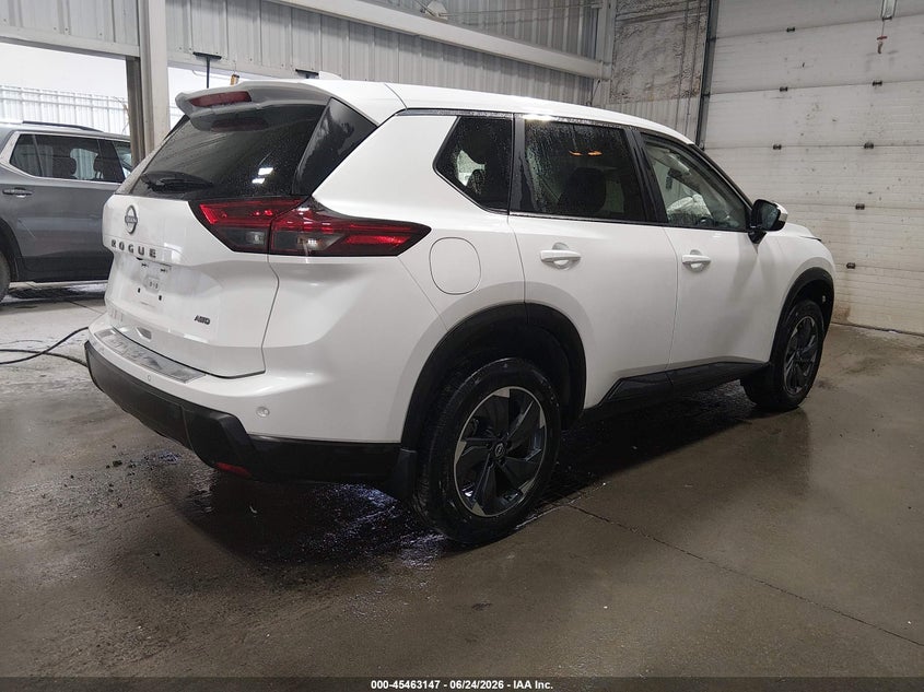 2025 Nissan Rogue VIN JN8BT3BB5SW147872 IAAI salvage auction — LEFT FRONT, Salvage Title, sold $6,100 on 2026-07-24 (photo 4)