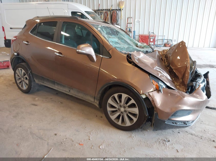 2017 Buick Encore VIN KL4CJASB1HB057381 IAAI salvage auction — NORMAL WEAR, Clear (Michigan), sold $375 on 2026-07-21 (photo 1)