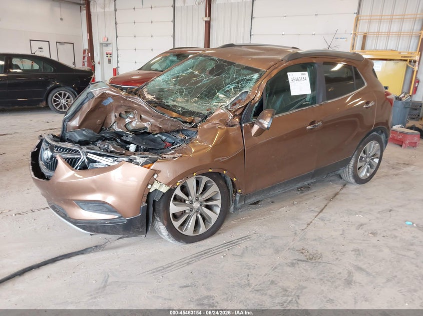 2017 Buick Encore VIN KL4CJASB1HB057381 IAAI salvage auction — NORMAL WEAR, Clear (Michigan), sold $375 on 2026-07-21 (photo 2)