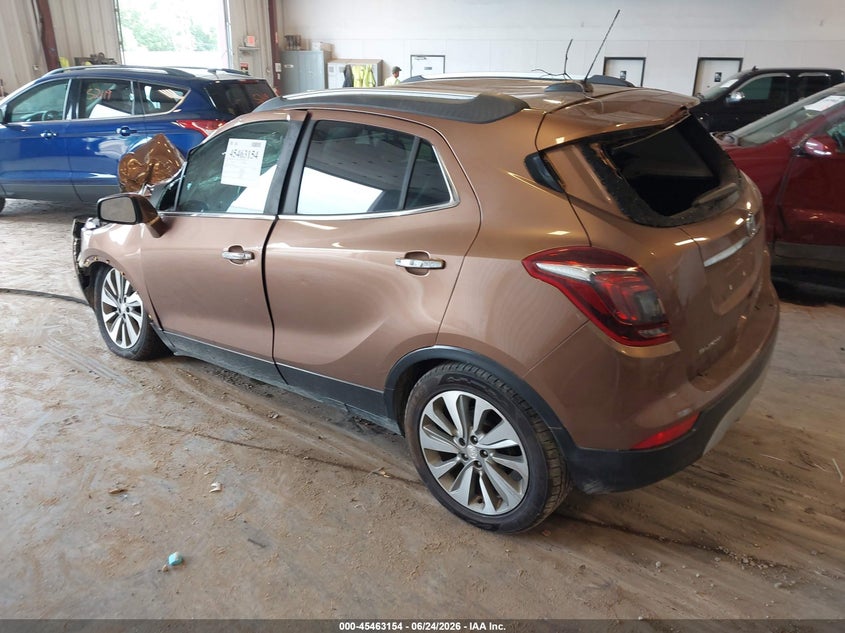 2017 Buick Encore VIN KL4CJASB1HB057381 IAAI salvage auction — NORMAL WEAR, Clear (Michigan), sold $375 on 2026-07-21 (photo 3)