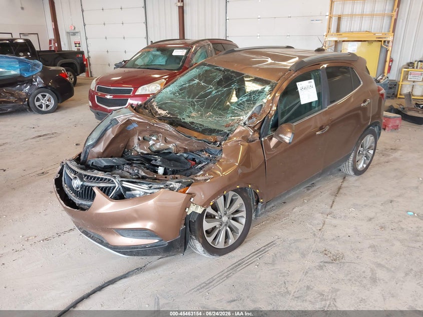 2017 Buick Encore VIN KL4CJASB1HB057381 IAAI salvage auction — NORMAL WEAR, Clear (Michigan), sold $375 on 2026-07-21 (photo 6)