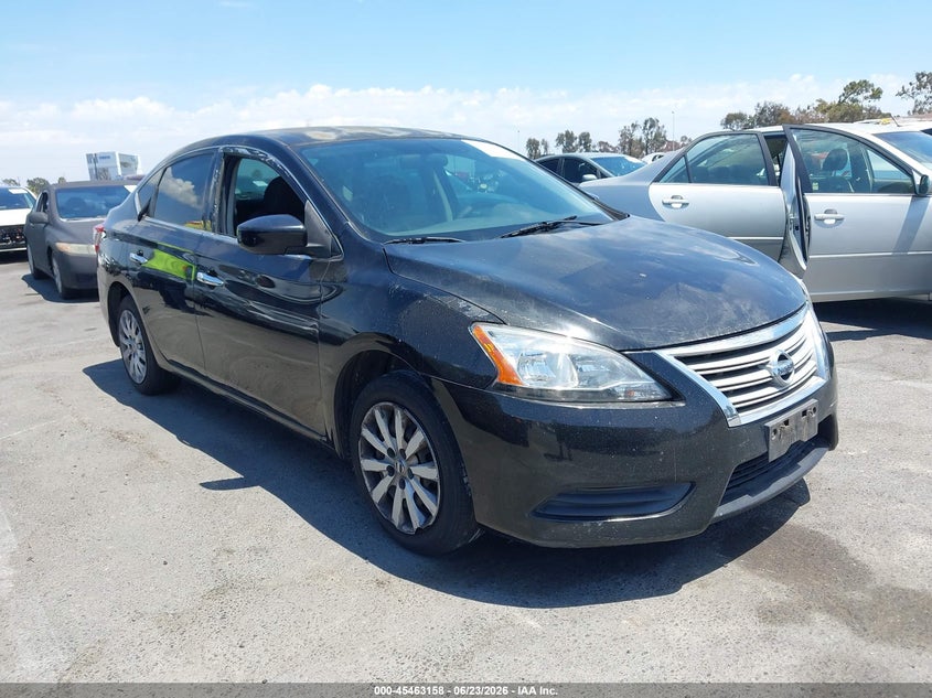 2014 Nissan Sentra VIN 3N1AB7AP7EY281166 IAAI salvage auction — NORMAL WEAR, Clear - Dealer Only (California), sold $600 on 2026-07-09 (photo 1)