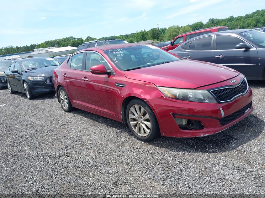 2015 Kia Optima VIN 5XXGN4A7XFG475648 IAAI salvage auction — NORMAL WEAR, Repossession Paperwork (South Carolina), sold $350 on 2026-07-14 (photo 1)