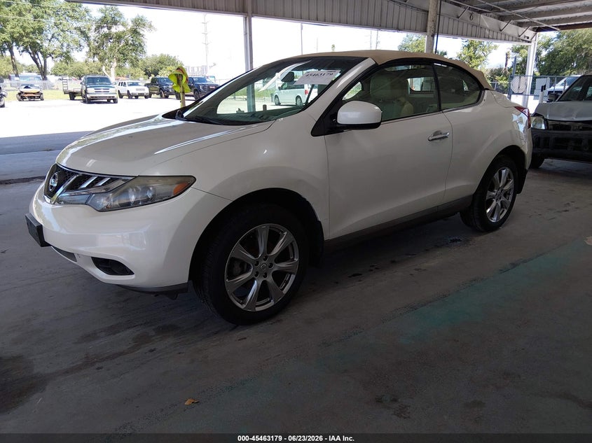 2014 Nissan Murano VIN JN8AZ1FYXEW300389 IAAI salvage auction — NORMAL WEAR, Clear (Florida), sold $225 on 2026-07-29 (photo 2)