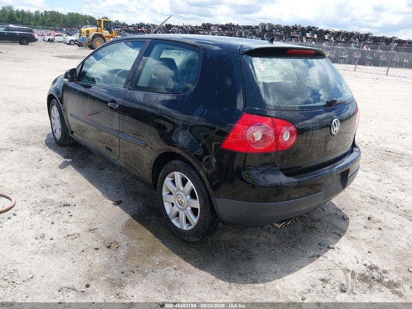 2008 Volkswagen Rabbit VIN WVWBA71K98W102078 IAAI salvage auction — NORMAL WEAR, Repossession Paperwork (Georgia), sold $350 on 2026-07-31 (photo 3)