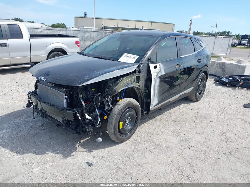 2026 Kia Sportage VIN 5XYK33DF1TG398124 IAAI salvage auction — FRONT END, Rebuildable (Florida), sold $8,600 on 2026-08-01 (photo 2)