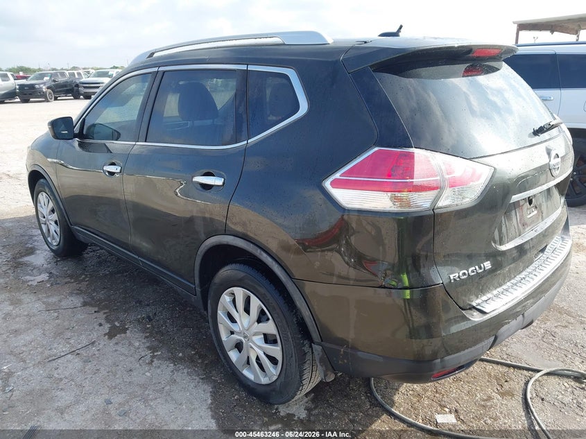 2016 Nissan Rogue sport VIN JN8AT2MT8GW002506 IAAI salvage auction — NORMAL WEAR, Original (Texas), sold $1,250 on 2026-07-27 (photo 3)