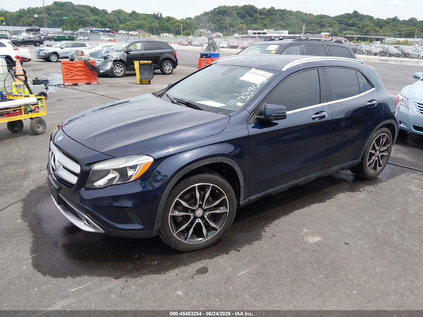 2017 Mercedes-benz Gla-class VIN WDCTG4EB8HJ339616 IAAI salvage auction — NORMAL WEAR, Repossessed (Missouri), sold $2,950 on 2026-08-13 (photo 2)