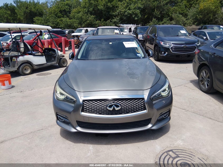 2017 Infiniti Q50 VIN JN1EV7AP3HM732108 IAAI salvage auction — NORMAL WEAR, Original (Texas), sold $4,100 on 2026-07-20 (photo 6)