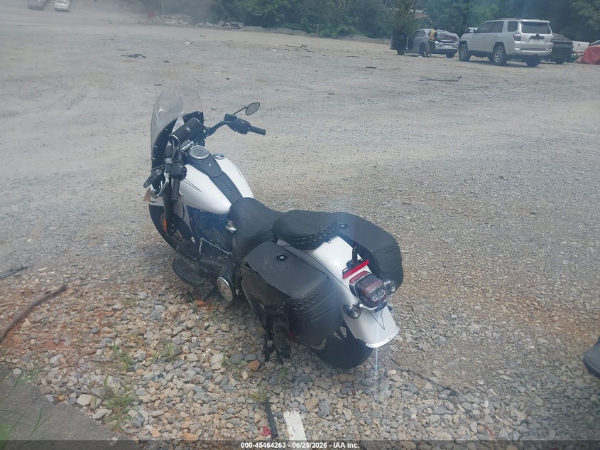 2025 Harley-davidson Softail VIN 1HD1YA914SB026041 IAAI salvage auction — SIDE, Salvage Title, sold $6,200 on 2026-09-09 (photo 3)