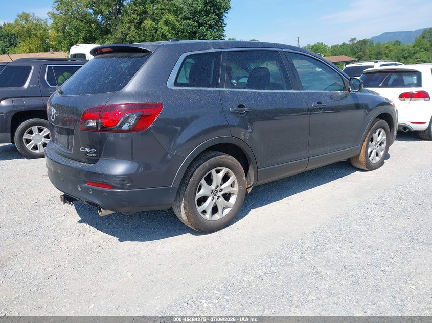 2013 Mazda Cx-9 VIN JM3TB3CA5D0402218 IAAI salvage auction — FRONT & REAR, Original (West Virginia), sold $25 on 2026-07-28 (photo 4)