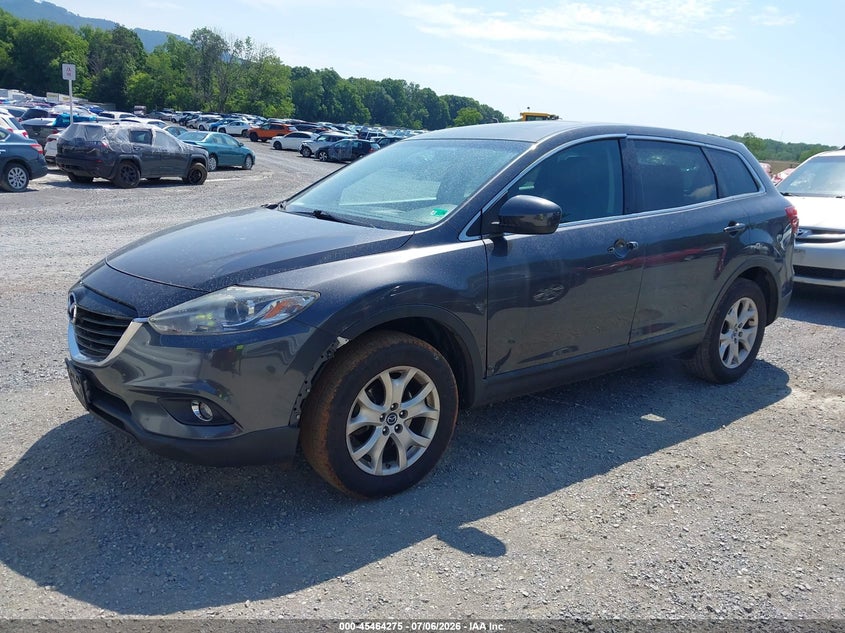 2013 Mazda Cx-9 VIN JM3TB3CA5D0402218 IAAI salvage auction — FRONT & REAR, Original (West Virginia), sold $25 on 2026-07-28 (photo 6)