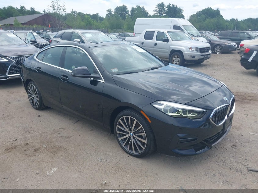 2022 BMW 2er VIN WBA73AK06N7K44787 IAAI salvage auction — ROOF, Salvage (Massachusetts), sold $8,150 on 2026-08-14 (photo 1)