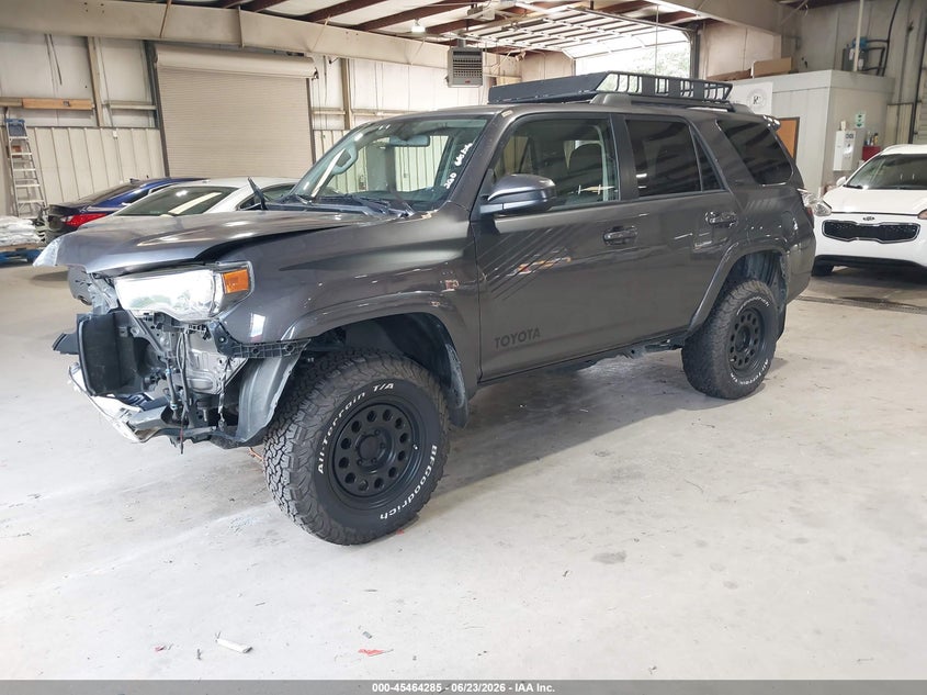 2017 Toyota 4runner VIN JTEBU5JR6H5460569 IAAI salvage auction — FRONT END, Salvage (North Carolina), sold $9,100 on 2026-08-01 (photo 2)
