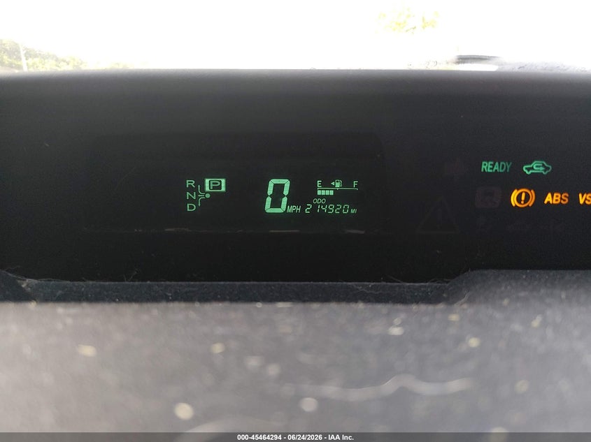 2009 Toyota Prius VIN JTDKB20U193472463 IAAI salvage auction — NORMAL WEAR, Original (Kentucky), sold $325 on 2026-07-29 (photo 7)