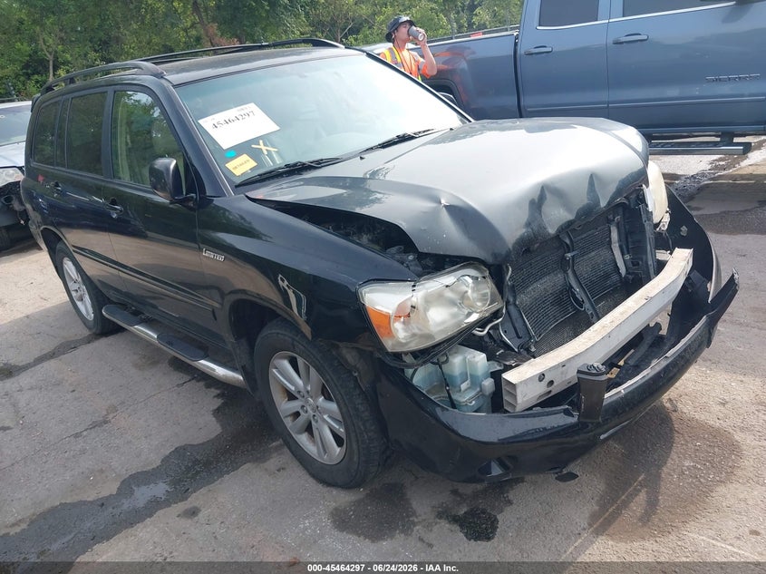 2006 Toyota Highlander VIN JTEEW21A560001415 IAAI salvage auction — FRONT END, Salvage (Missouri), sold $625 on 2026-07-22 (photo 1)