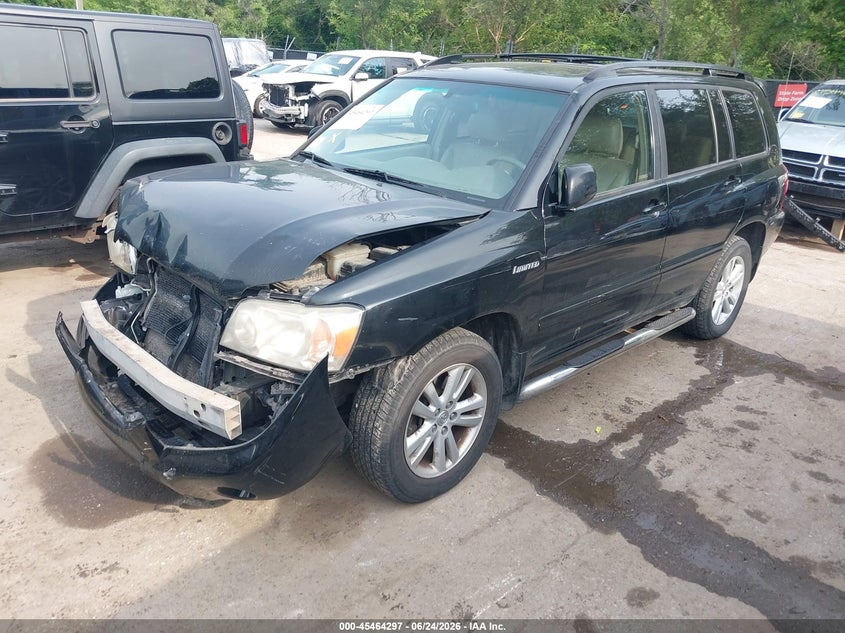 2006 Toyota Highlander VIN JTEEW21A560001415 IAAI salvage auction — FRONT END, Salvage (Missouri), sold $625 on 2026-07-22 (photo 2)