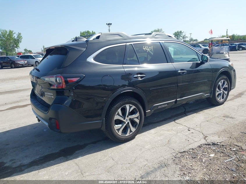 2021 Subaru Outback VIN 4S4BTGPD1M3166884 IAAI salvage auction — REAR END, Salvage (Illinois), sold $12,200 on 2026-07-27 (photo 4)