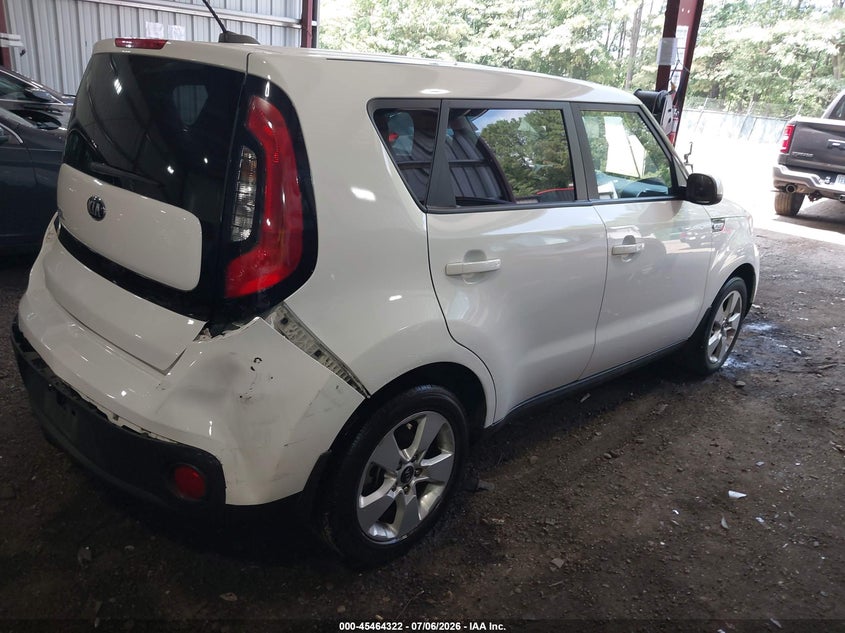 2018 Kia Soul VIN KNDJN2A25J7605075 IAAI salvage auction — REAR END, Clear (Virginia), sold $1,350 on 2026-07-23 (photo 4)