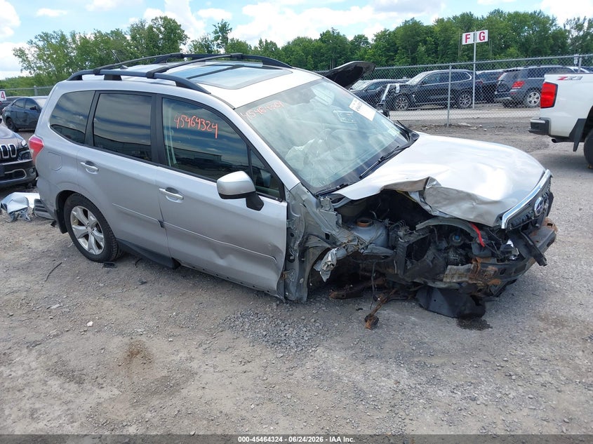 2014 Subaru Forester VIN JF2SJAEC6EH541465 IAAI salvage auction — RIGHT FRONT, Salvage Title, sold $25 on 2026-07-21 (photo 1)
