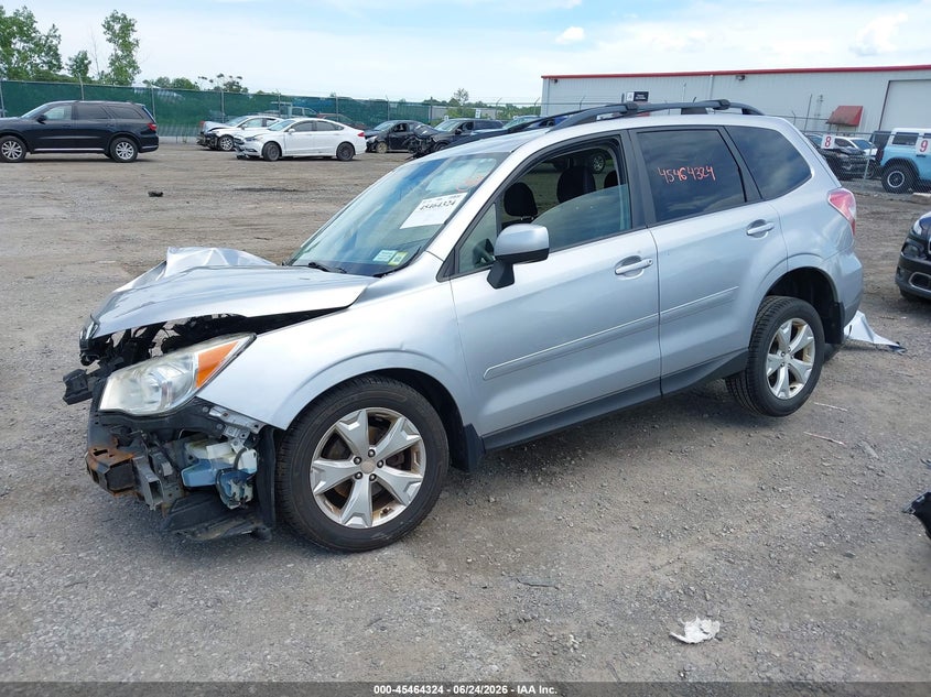 2014 Subaru Forester VIN JF2SJAEC6EH541465 IAAI salvage auction — RIGHT FRONT, Salvage Title, sold $25 on 2026-07-21 (photo 2)