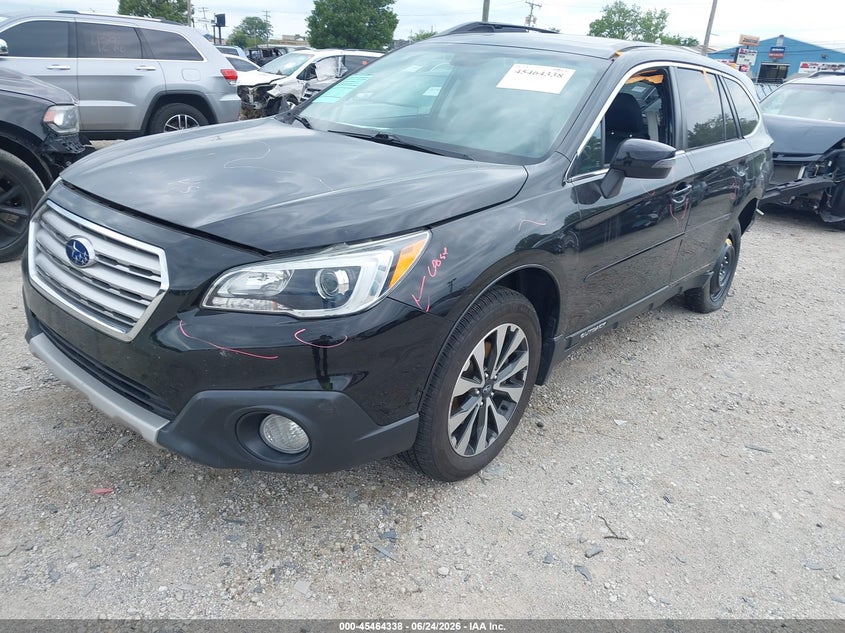 2016 Subaru Outback VIN 4S4BSBNC5G3312983 IAAI salvage auction — REAR END, Salvage (Illinois), sold $1,300 on 2026-07-28 (photo 2)