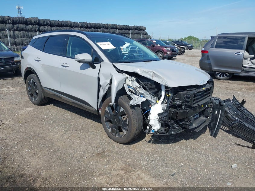 2026 Kia Sportage VIN KNDPXDDGXT7315635 IAAI salvage auction — FRONT END, Salvage Title, sold $15,300 on 2026-08-25 (photo 1)