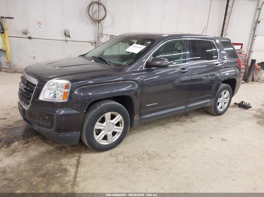 2016 Gmc Terrain VIN 2GKALMEK1G6334587 IAAI salvage auction — FRONT END, Salvage Title, sold $850 on 2026-07-19 (photo 2)