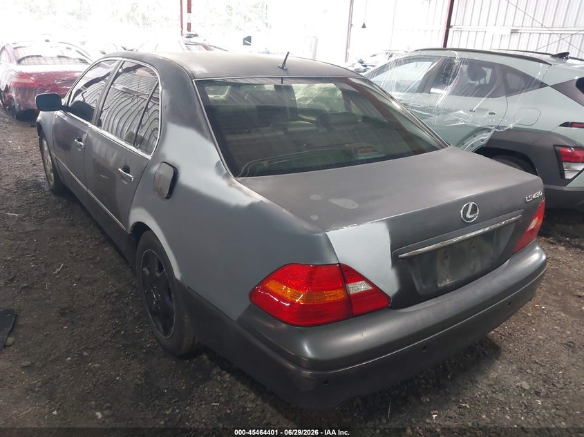 2004 Lexus Ls 430 VIN JTHBN36F040173335 IAAI salvage auction — FRONT END, Clear (Virginia), sold $900 on 2026-07-30 (photo 3)