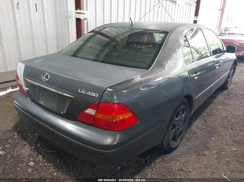 2004 Lexus Ls 430 VIN JTHBN36F040173335 IAAI salvage auction — FRONT END, Clear (Virginia), sold $900 on 2026-07-30 (photo 4)