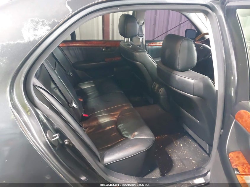 2004 Lexus Ls 430 VIN JTHBN36F040173335 IAAI salvage auction — FRONT END, Clear (Virginia), sold $900 on 2026-07-30 (photo 8)