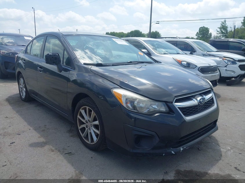 2014 Subaru Impreza VIN JF1GJAC62EH007127 IAAI salvage auction — REAR END, Salvage (Ohio), sold $525 on 2026-07-21 (photo 1)