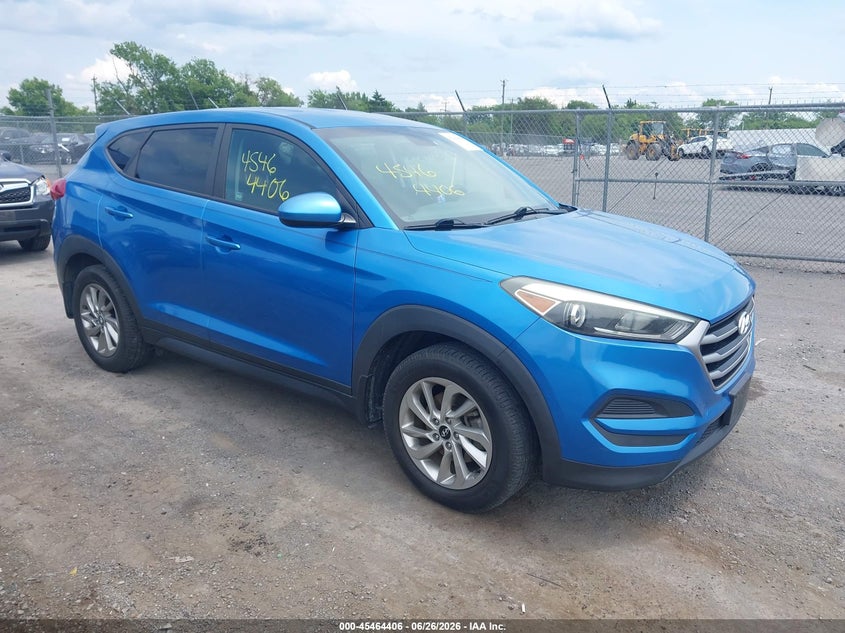 2017 Hyundai Tucson VIN KM8J23A41HU302849 IAAI salvage auction — LEFT FRONT, Clear (Virginia), sold $2,000 on 2026-07-10 (photo 1)