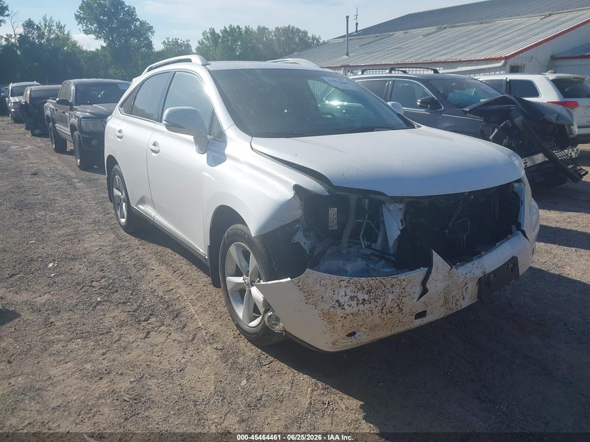 2012 Lexus Rx VIN 2T2BK1BA7CC139692 IAAI salvage auction — FRONT END, Salvage (Iowa), sold $3,050 on 2026-07-27 (photo 1)