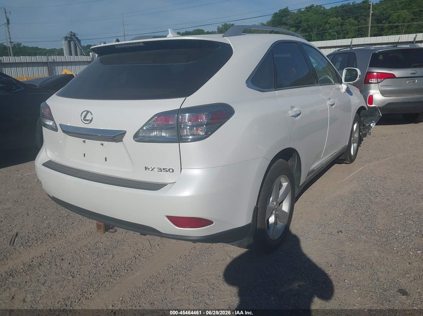 2012 Lexus Rx VIN 2T2BK1BA7CC139692 IAAI salvage auction — FRONT END, Salvage (Iowa), sold $3,050 on 2026-07-27 (photo 4)