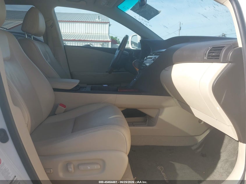 2012 Lexus Rx VIN 2T2BK1BA7CC139692 IAAI salvage auction — FRONT END, Salvage (Iowa), sold $3,050 on 2026-07-27 (photo 5)