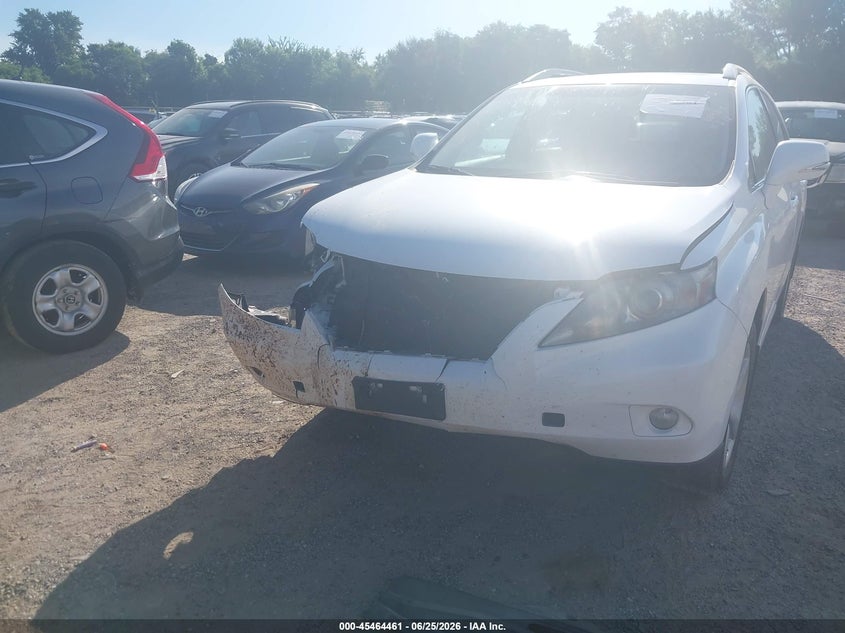 2012 Lexus Rx VIN 2T2BK1BA7CC139692 IAAI salvage auction — FRONT END, Salvage (Iowa), sold $3,050 on 2026-07-27 (photo 6)