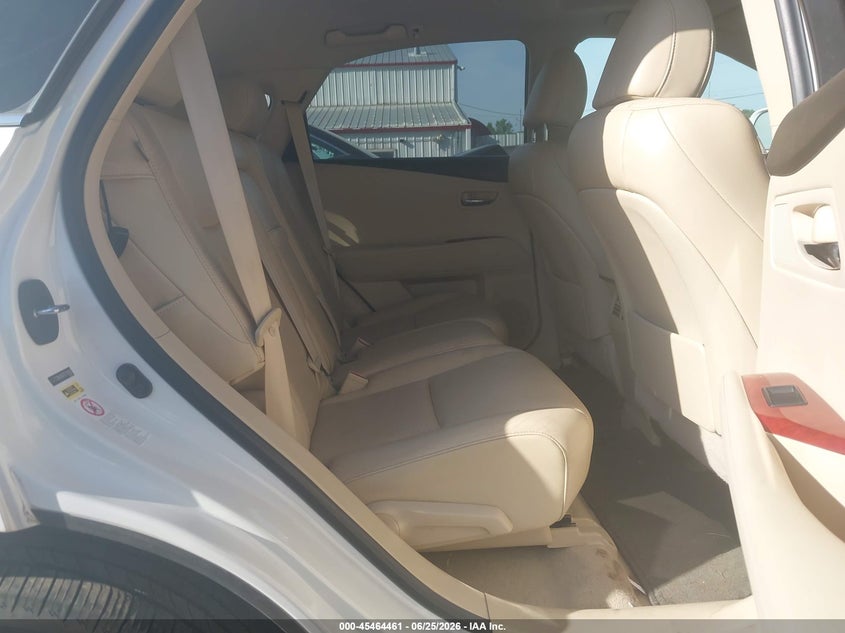 2012 Lexus Rx VIN 2T2BK1BA7CC139692 IAAI salvage auction — FRONT END, Salvage (Iowa), sold $3,050 on 2026-07-27 (photo 8)